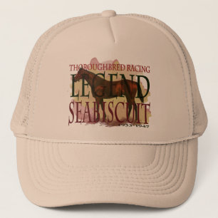Casquette Seabiscuit - légende de emballage de pur sang