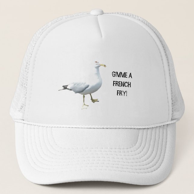 Casquette Seagull dit Gimme a French Fry 2 Trucker Hat (Devant)