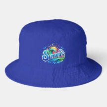 Casquette Seau Vagues d'Été 