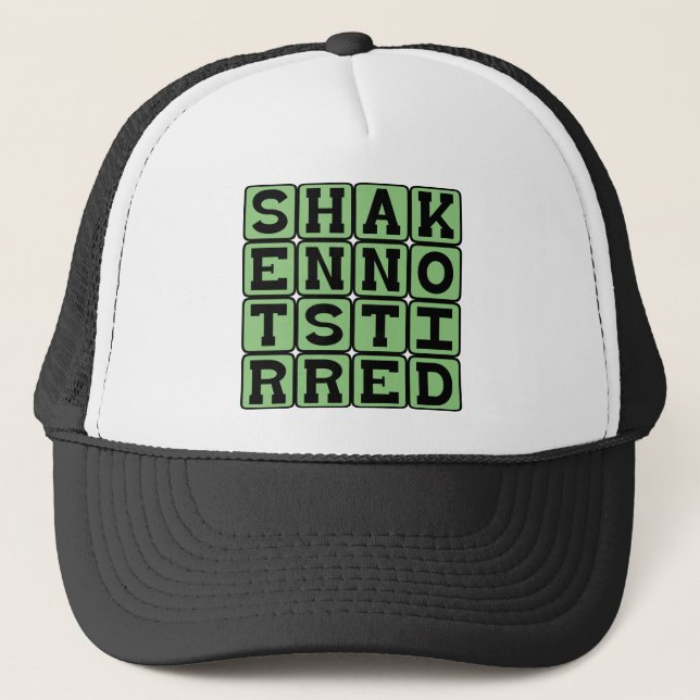 Casquette Secoué Sans Remuer, Préférence de Martini (Devant)