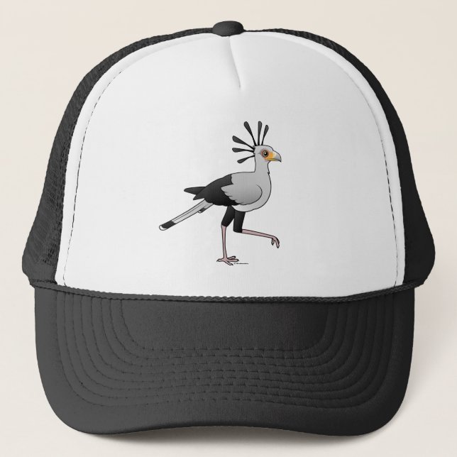 Casquette Secrétaire oiseau (Devant)