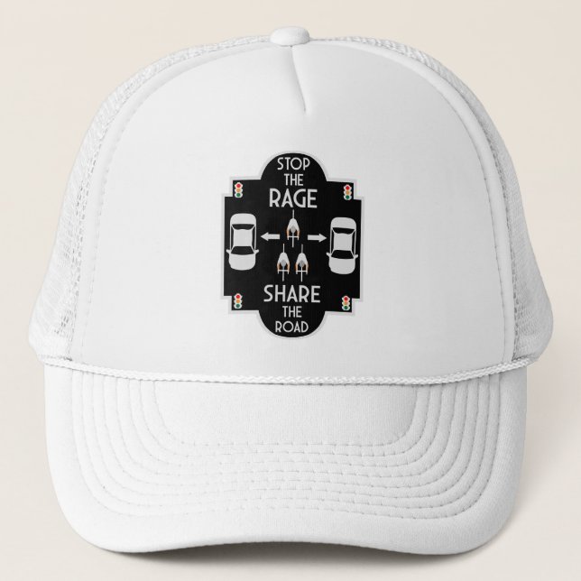 Casquette Sécurité routière à bicyclette (Devant)