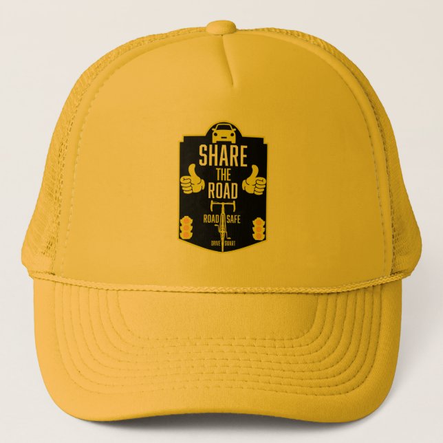 Casquette Sécurité routière à bicyclette (Devant)