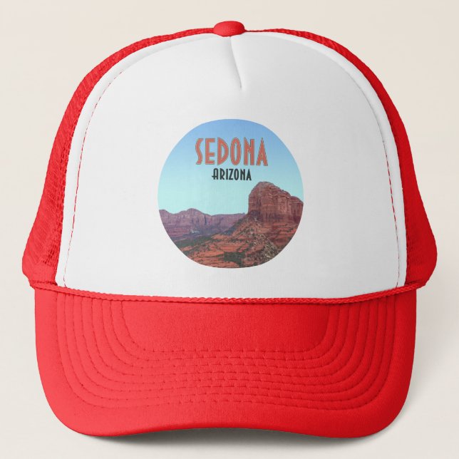 Casquette Sedona Arizona Bell Rock Canyon Vintage (Devant)