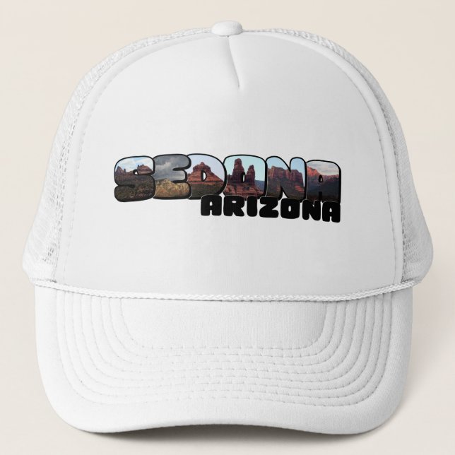 Casquette Sedona Arizona Big Letter - Mountain View (Devant)
