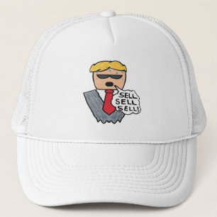 Casquette Sell Sell Funny Stock Market Crash
