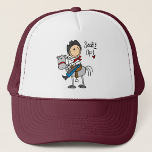 Casquette Sellez Haut ! Chapeau de Cow-boy en Bâtonnets