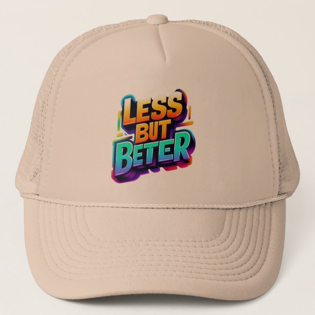 CASQUETTE SEMI MAIS MIEUX, (Devant)