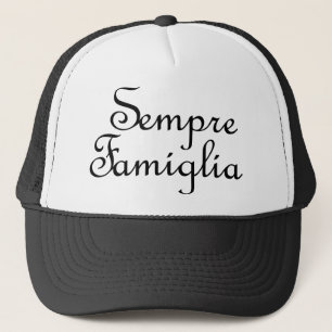 Casquette Sempre Famiglia - Italien - Toujours Famille