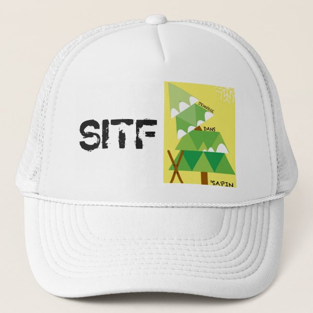 CASQUETTE SENDS IN THE FIR (Devant)