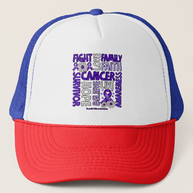 Casquette Sensibilisation à la violence familiale - Lutter c (Devant)
