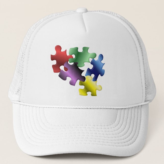 Casquette Sensibilisation sur l'autisme (Devant)