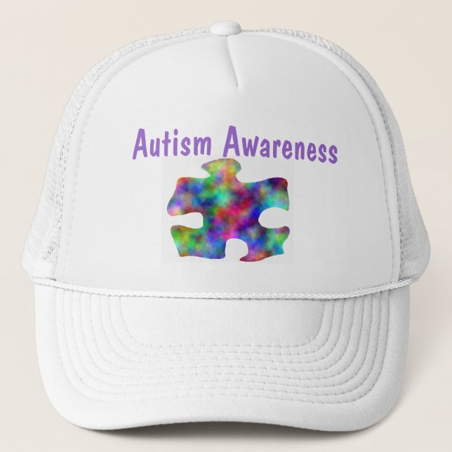 Casquette Sensibilisation sur l'autisme (Devant)