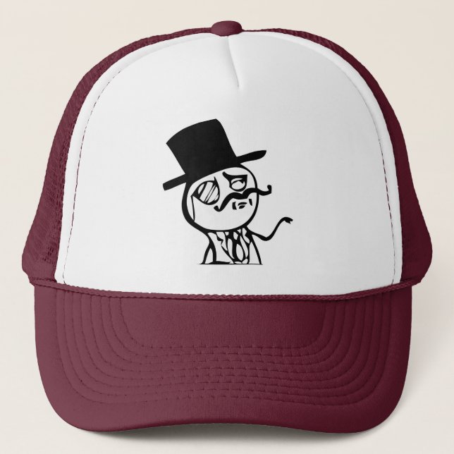 Casquette Sentez comme un meme de monsieur comique (Devant)