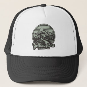 Casquette Sentier de montagne du parc national de Yellowston
