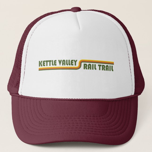 Casquette Sentier ferroviaire Kettle Valley Colombie-Britann (Devant)