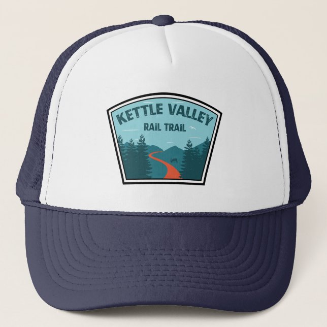Casquette Sentier ferroviaire Kettle Valley Colombie-Britann (Devant)