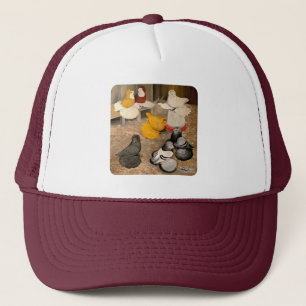 Casquette Sept Pigeons Trompettes