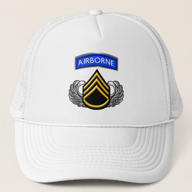 Casquette Sergent d'état-major ESM Airporté (Devant)