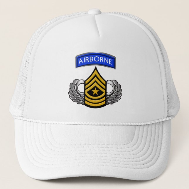 Casquette Sergent-major Adjt Airborne (Devant)