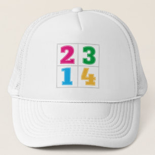 Casquette Série numérique 1234
