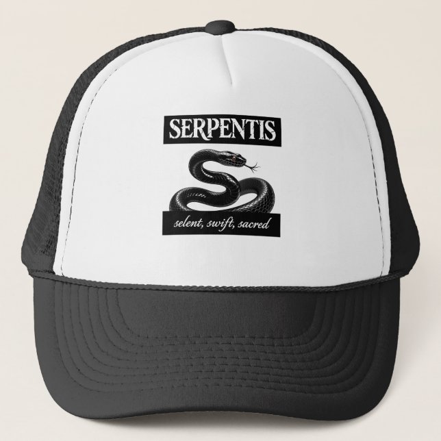 Casquette SERPENTIS Serpent Vénéneux (Devant)