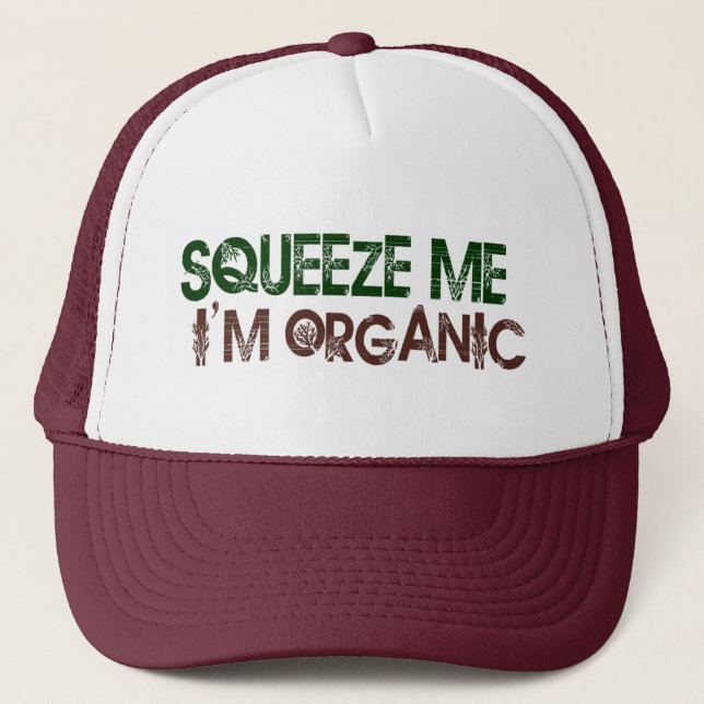 Casquette Serrez-moi organique (Devant)