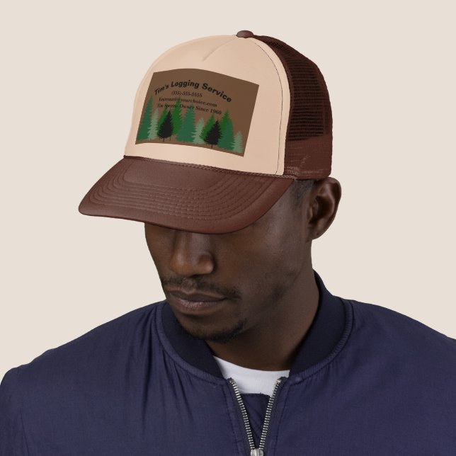 Casquette Service de journalisation (En situation)