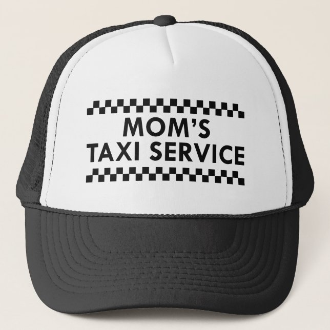 Casquette Service de taxi de maman (Devant)