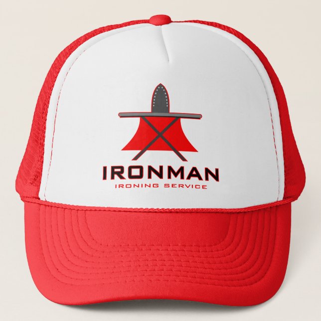 Casquette Service repassant d'Ironman (Devant)