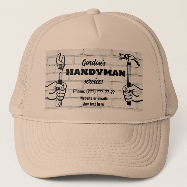 Casquette Services Handyman (Devant)
