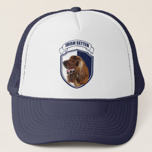 Casquette setter irlandais