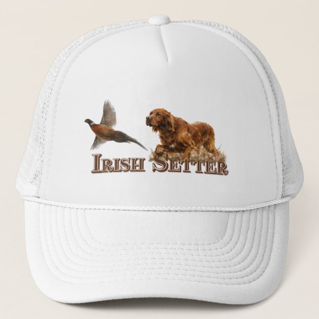 Casquette Setter irlandais  (Devant)