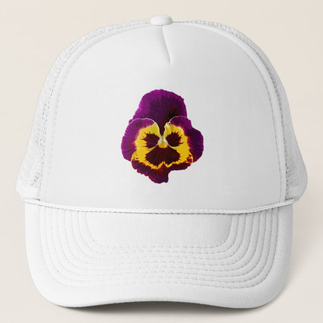Casquette Seule une fleur de sansy + votre texte et vos idée (Devant)