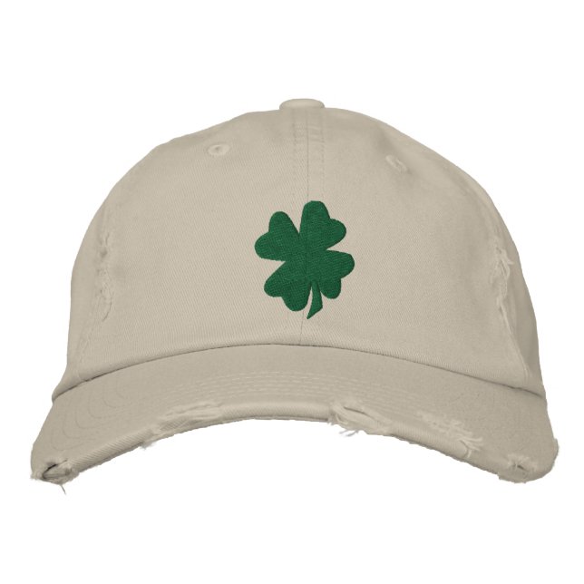 Casquette shamrock (Devant)