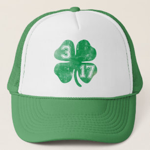 Casquette Shamrock 3/17 Jour de la Saint Patrick