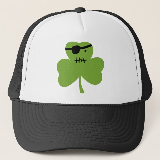 Casquette Shamrock de pirate (Devant)