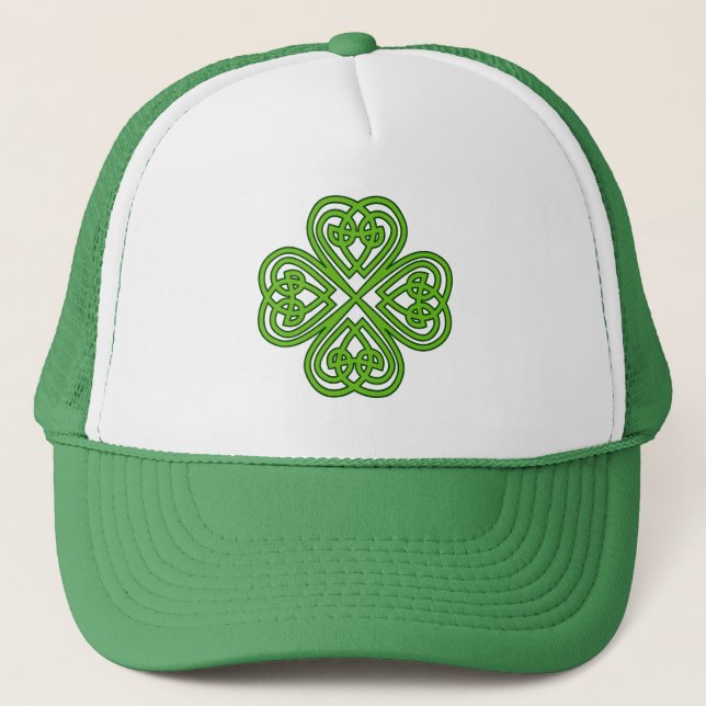 Casquette Shamrock irlandais (Devant)