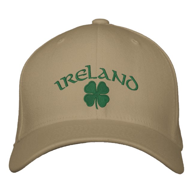 Casquette Shamrock irlandais (Devant)