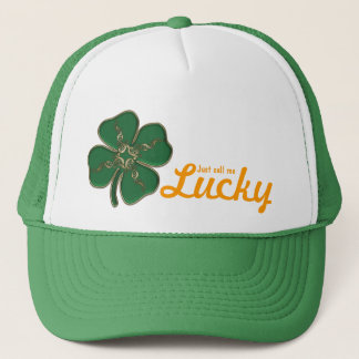 Casquette Shamrock irlandais chanceux