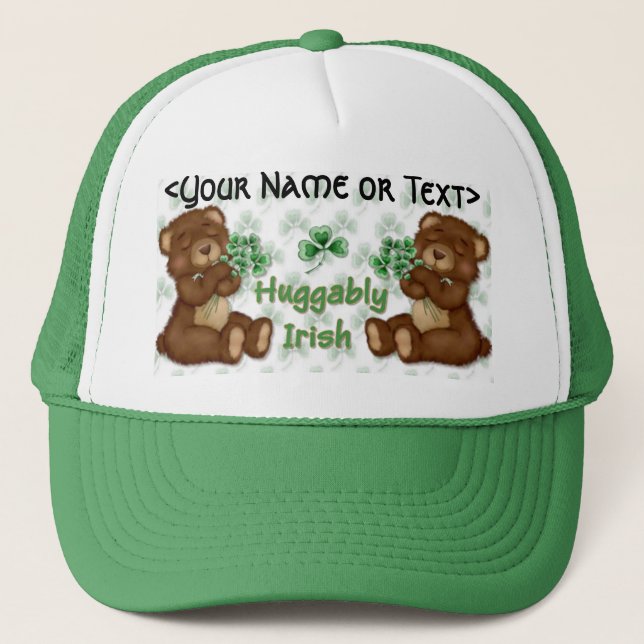 Casquette Shamrock irlandais Teddy (Devant)