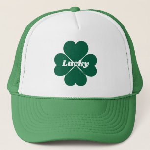 Casquette Shamrocks de St. Patty   caboton vert