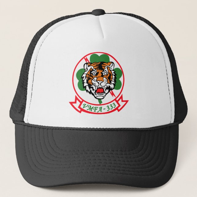 Casquette Shamrocks VMFA-333 de combat (Devant)