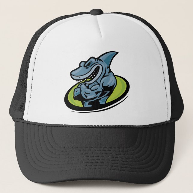 Casquette shark (Devant)
