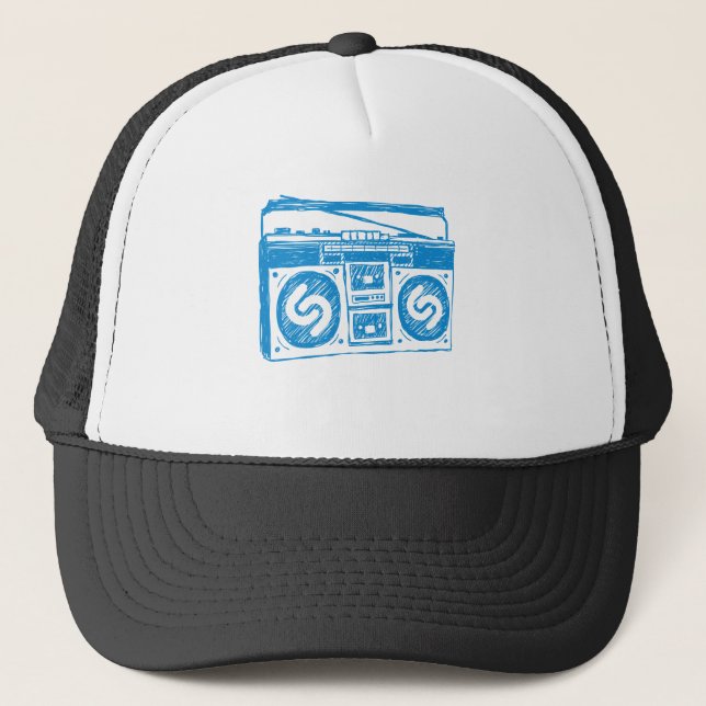 Casquette Shazam Boombox (Devant)