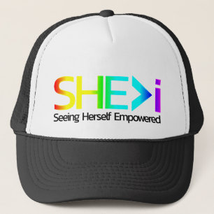 Casquette SHE>Je vois qu'elle est autonome