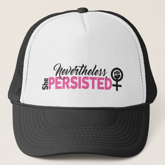 Casquette She Persisted Trucker Hat (Devant)