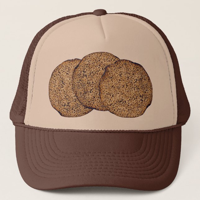 Casquette Shemurah Matzah artisanal (Devant)