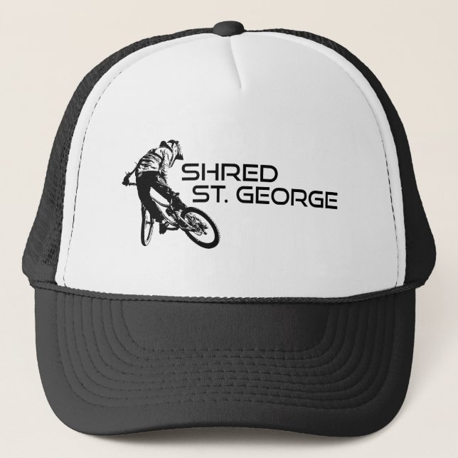 Casquette Shred St. George Utah Mountain VTT (Devant)