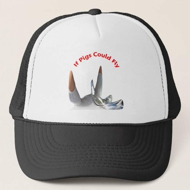Casquette Si les cochons pouvaient voler (Devant)